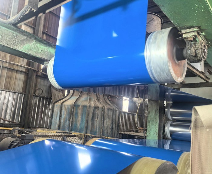 Color coated steel plate